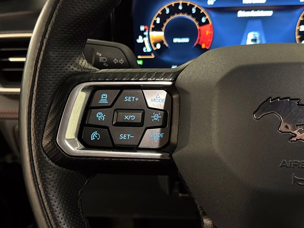 2025 Shadow Black Ford Mustang EcoBoost Premium RWD Coupe