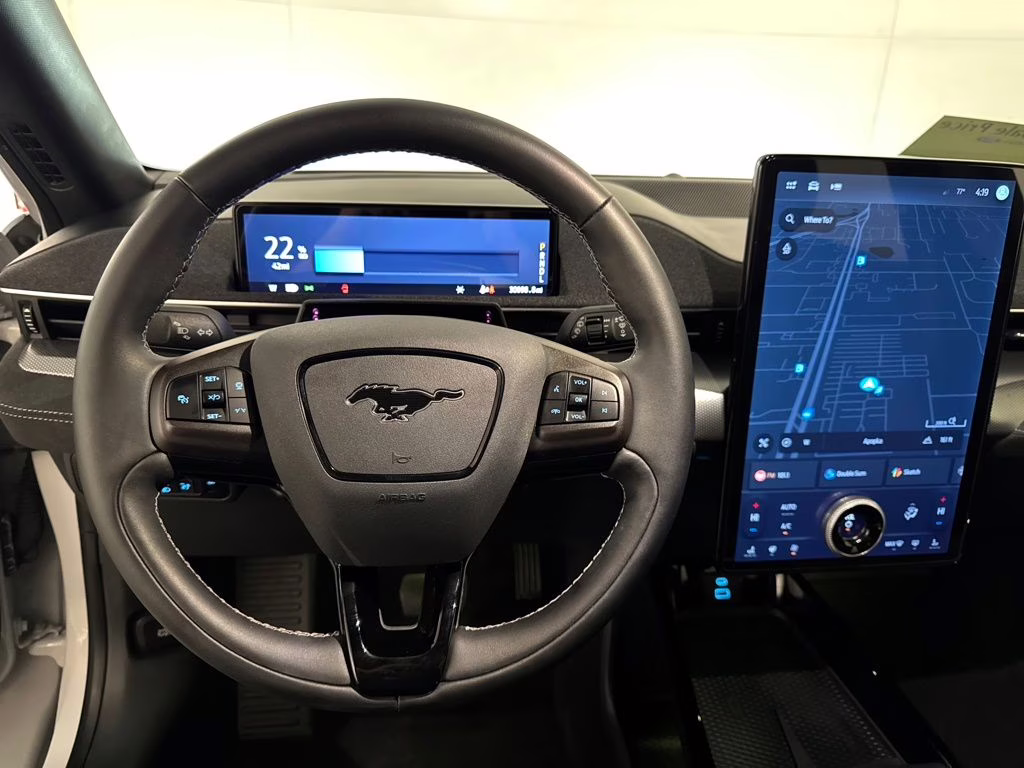 2023 Space White Metallic Ford Mustang Mach-E GT AWD SUV