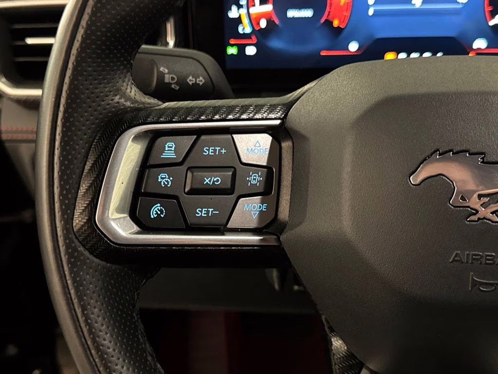 2025 Shadow Black Ford Mustang EcoBoost Premium RWD Coupe