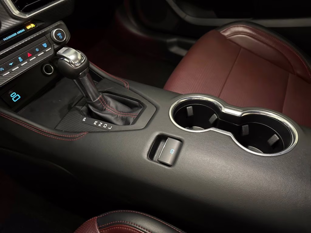 2025 Shadow Black Ford Mustang EcoBoost Premium RWD Coupe