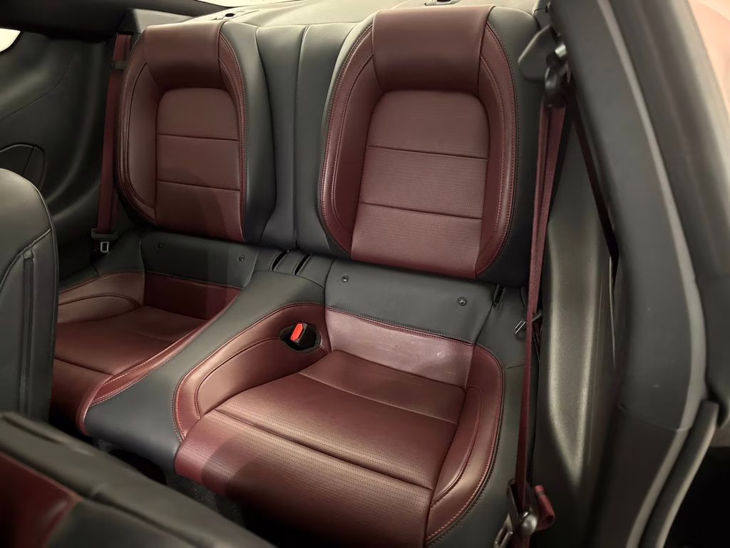 2025 Shadow Black Ford Mustang EcoBoost Premium RWD Coupe