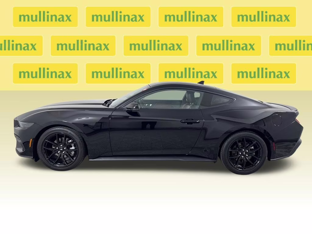 2025 Shadow Black Ford Mustang EcoBoost Premium RWD Coupe