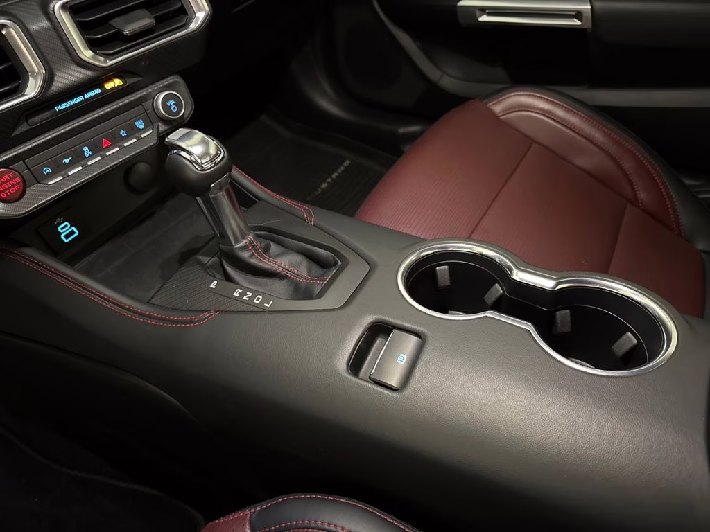 2025 Shadow Black Ford Mustang EcoBoost Premium RWD Coupe