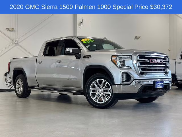 2020 Quicksilver Metallic GMC Sierra 1500 SLT 4X4 Truck
