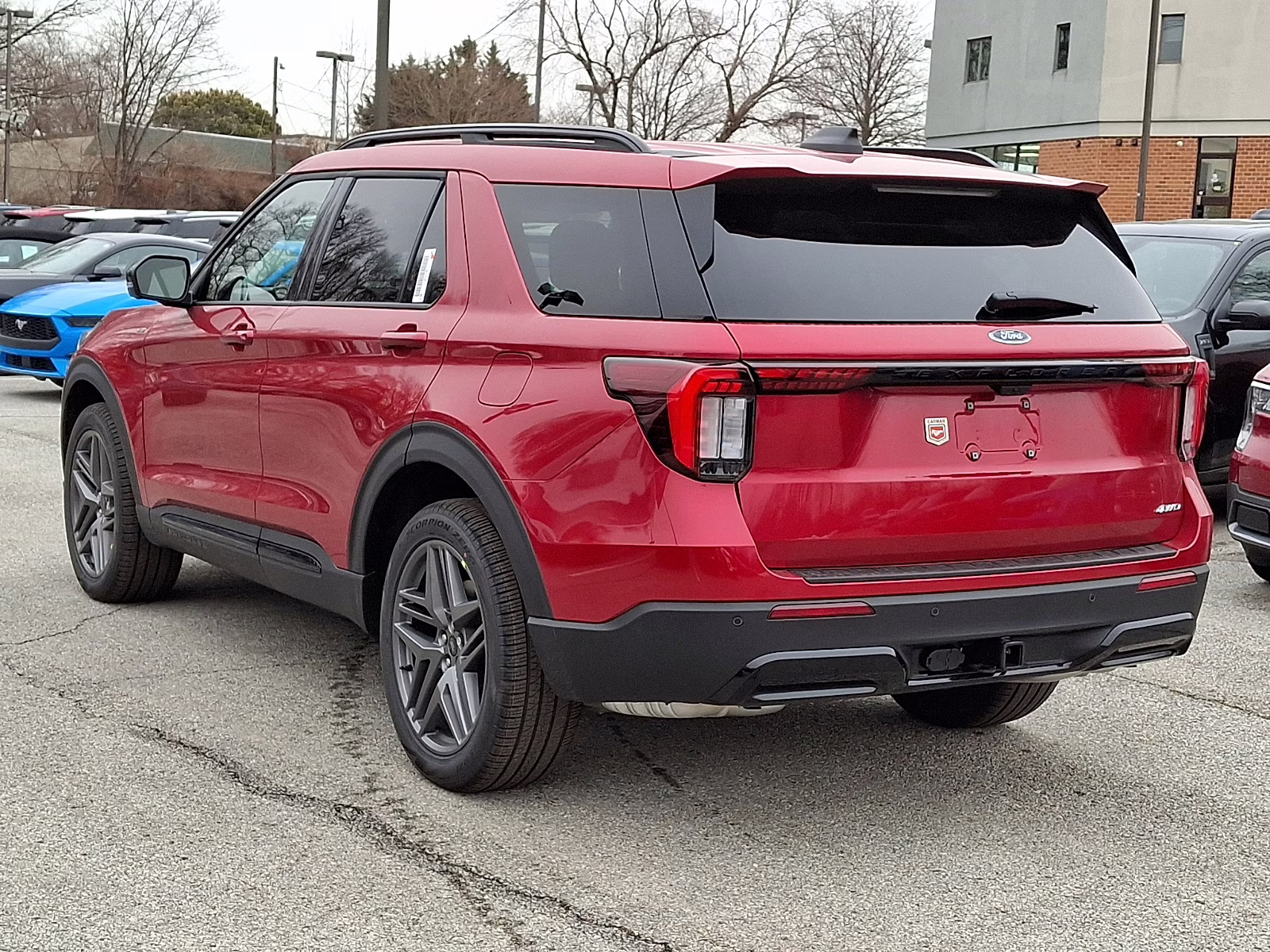 2026 Rapid Red Metallic Tinted Clearcoat - D4 Ford Explorer ST-Line 4X4