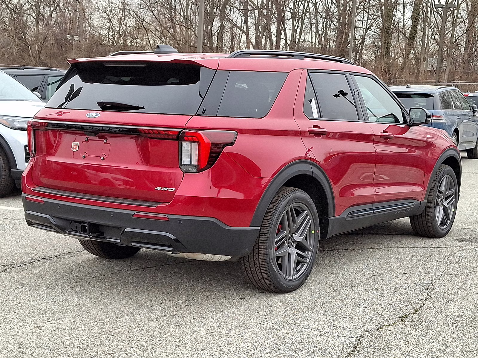 2026 Rapid Red Metallic Tinted Clearcoat - D4 Ford Explorer ST-Line 4X4