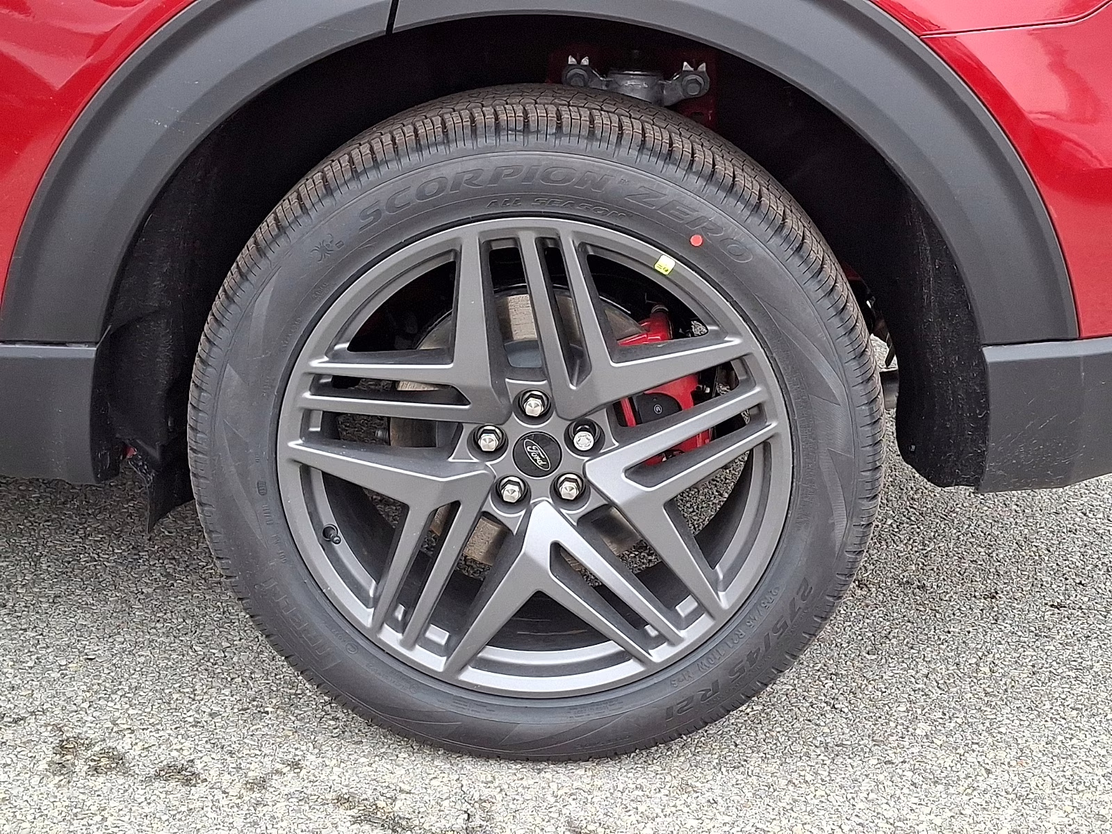 2026 Rapid Red Metallic Tinted Clearcoat - D4 Ford Explorer ST-Line 4X4