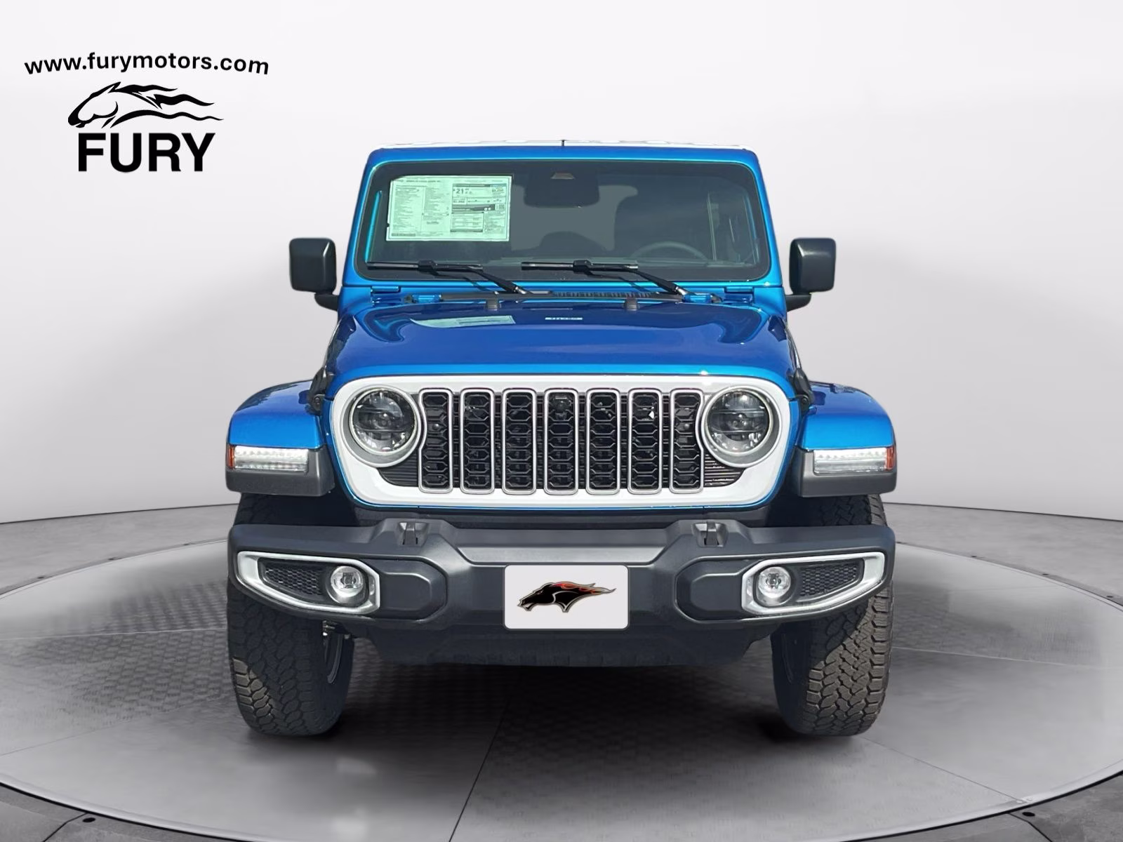 2026 Hydro Blue Pearl Coat Jeep Wrangler Sahara 4X4 SUV