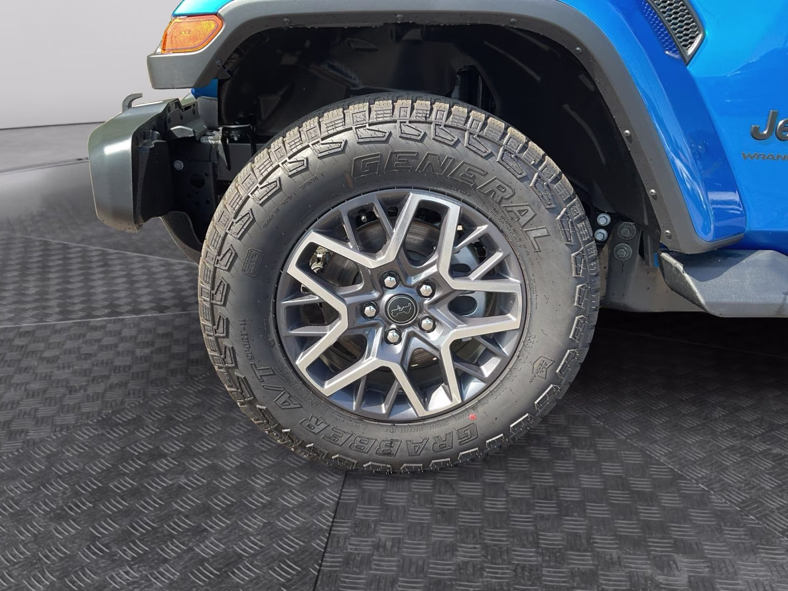 2026 Hydro Blue Pearl Coat Jeep Wrangler Sahara 4X4 SUV