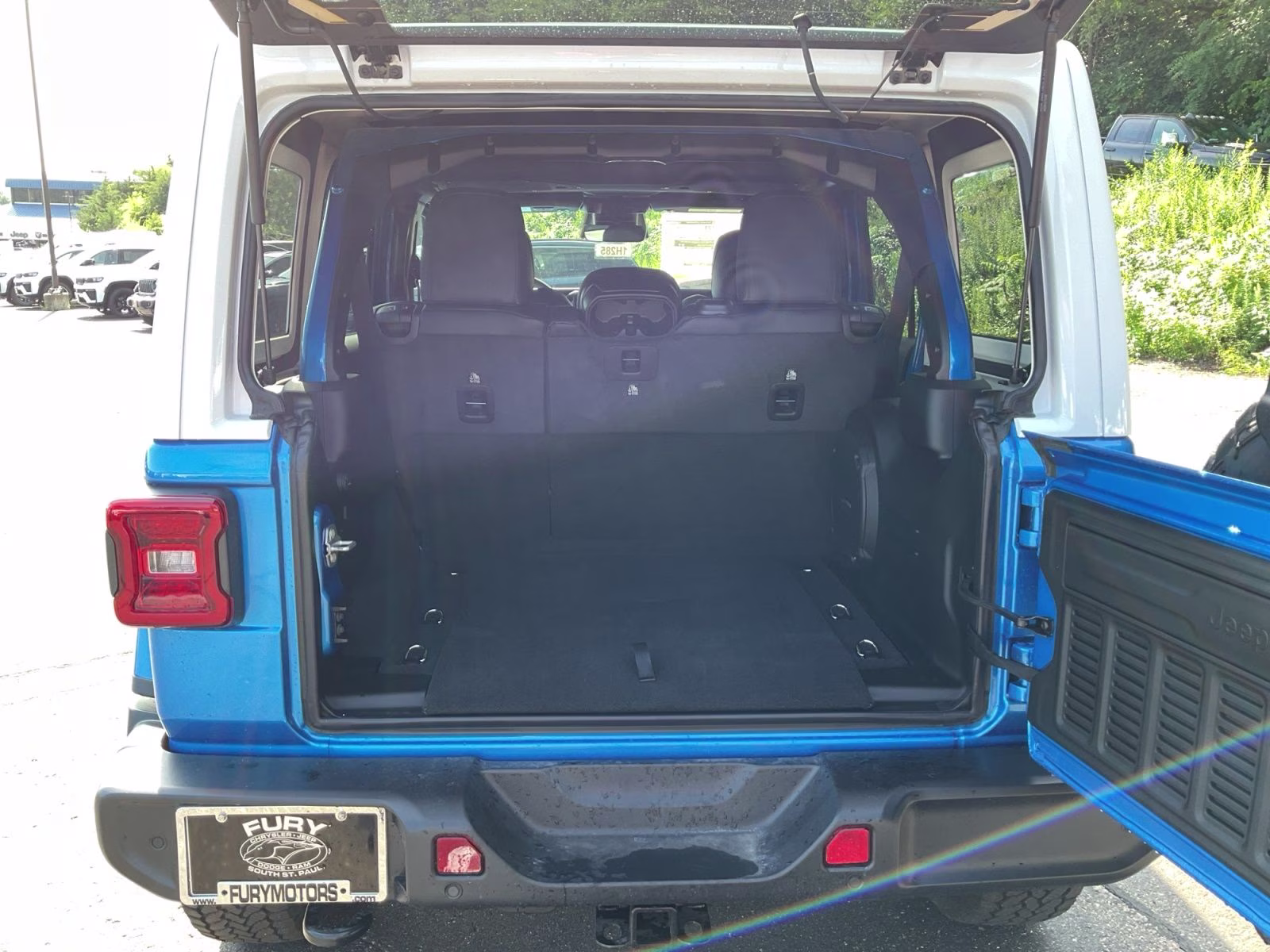 2026 Hydro Blue Pearl Coat Jeep Wrangler Sahara 4X4 SUV
