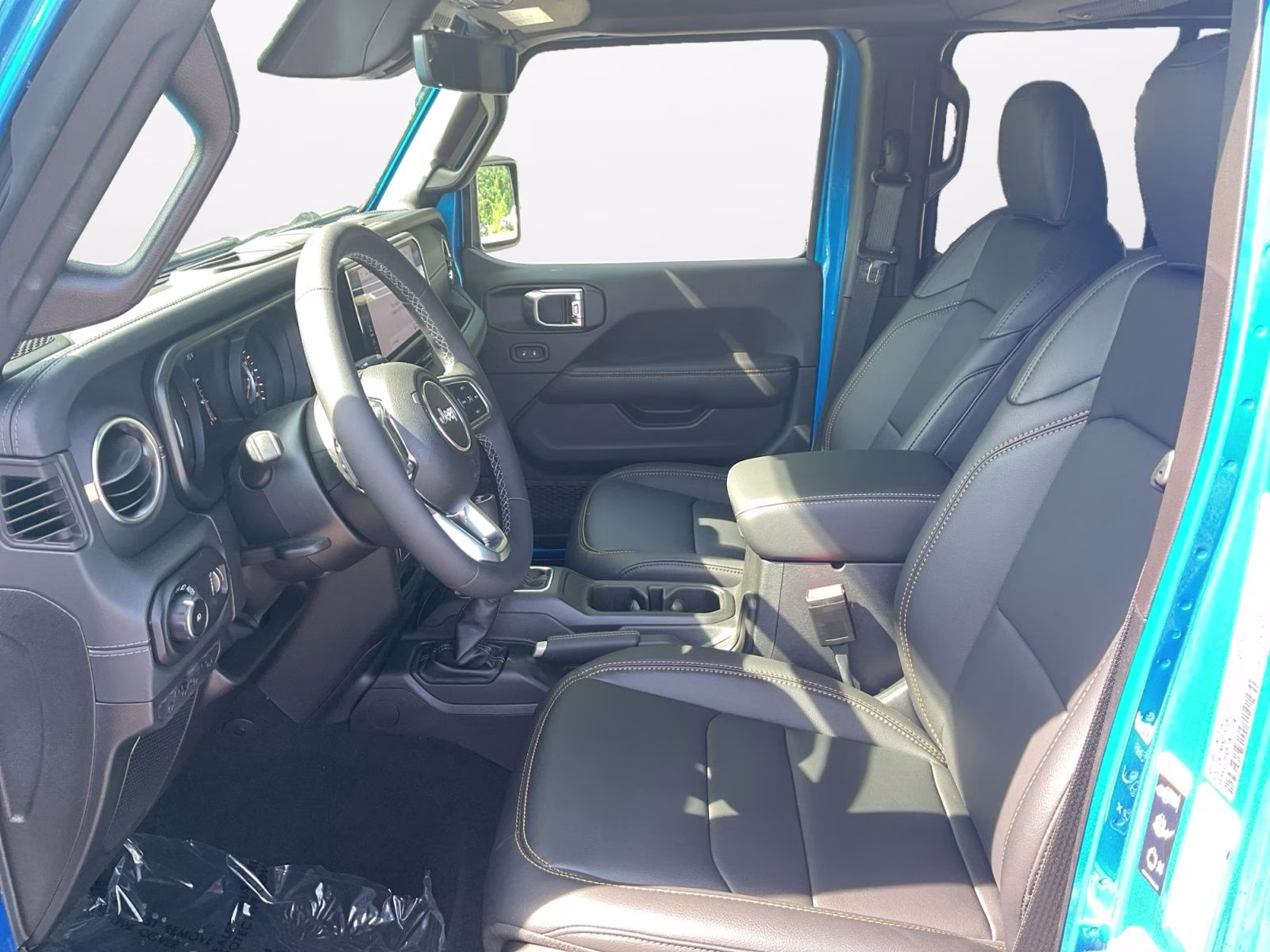 2026 Hydro Blue Pearl Coat Jeep Wrangler Sahara 4X4 SUV