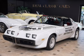 1981 White Pontiac Trans Am Turbo Daytona 500 Pace Car Coupe