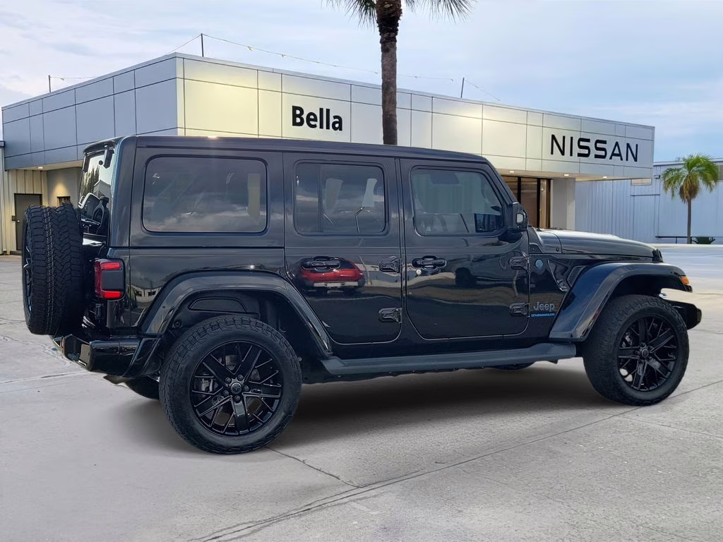 2024 Black Clearcoat Jeep Wrangler High Altitude 4xe 4X4 SUV