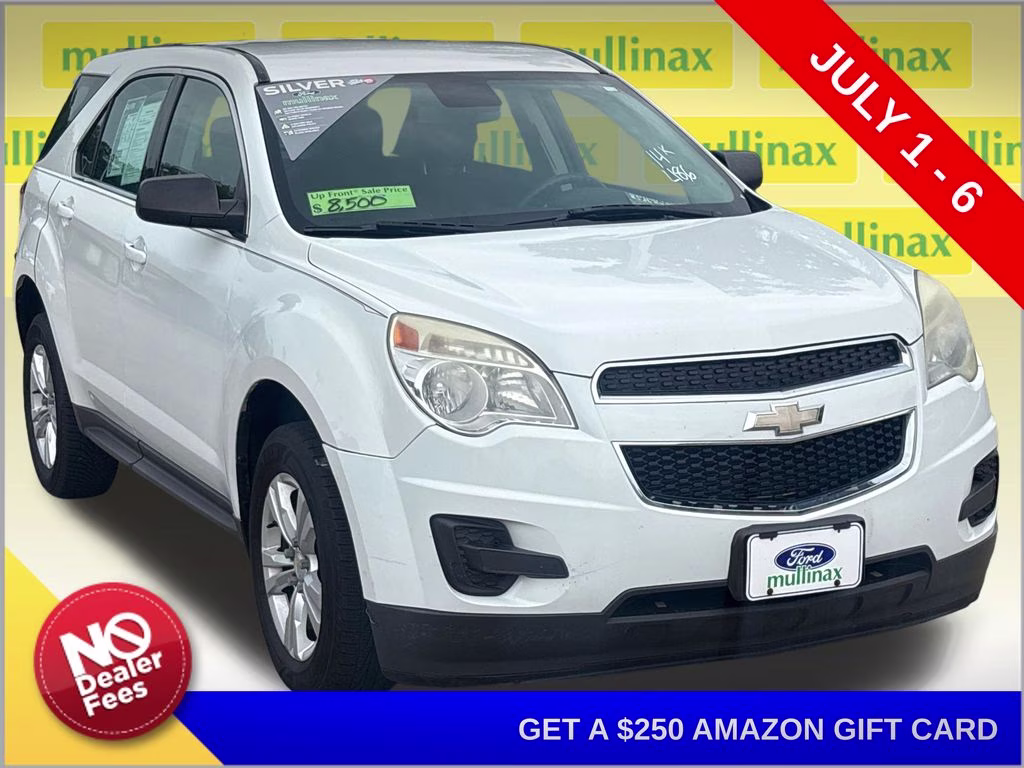 2013 Summit White Chevrolet Equinox LS FWD SUV