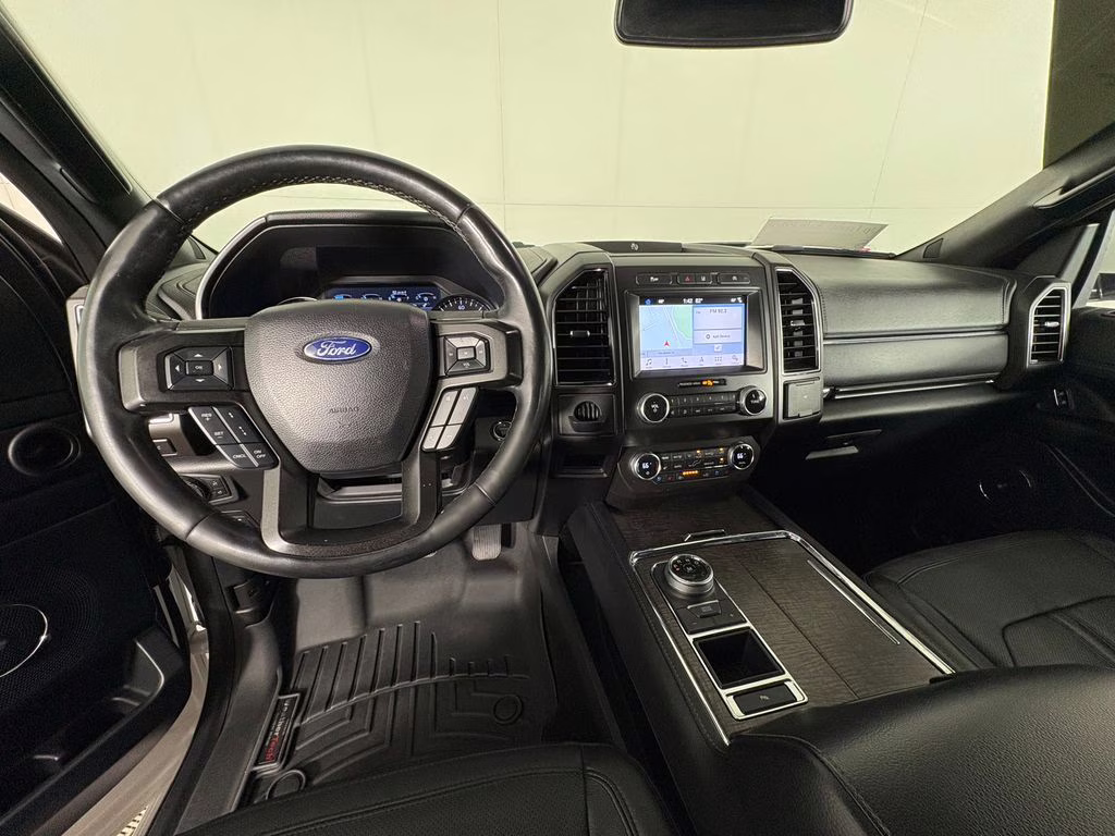 2019 White Platinum Clearcoat Metallic Ford Expedition Limited RWD SUV