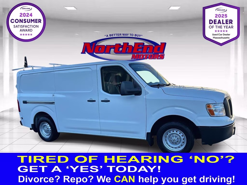 2021 Glacier White Nissan NV2500 HD S RWD Van