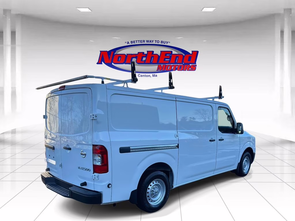 2021 Glacier White Nissan NV2500 HD S RWD Van