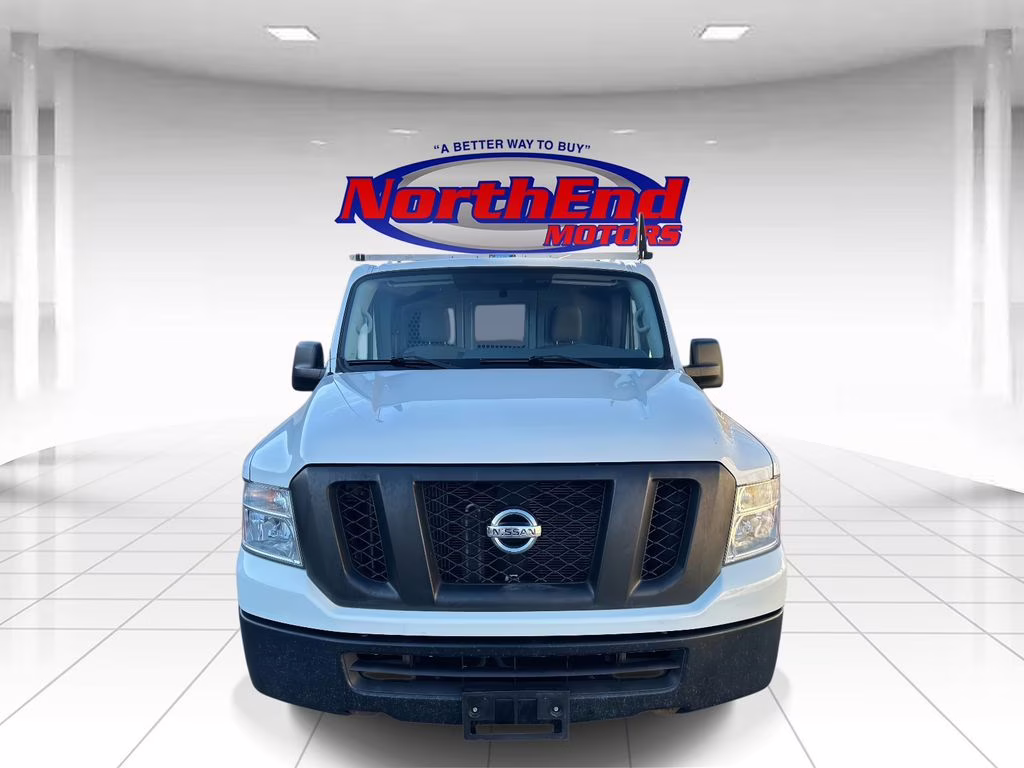 2021 Glacier White Nissan NV2500 HD S RWD Van