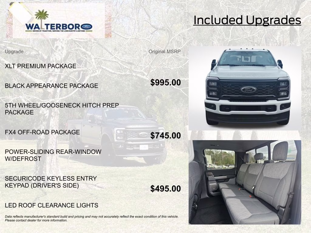 2026 Oxford White Ford Super Duty F-350 SRW XLT 4X4 Truck