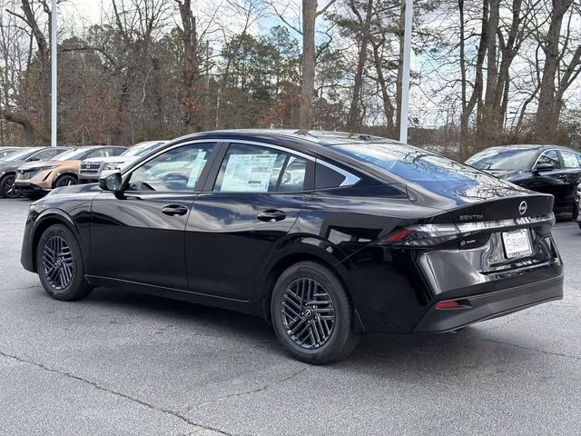 2026 Super Black Nissan Sentra SV FWD Sedan