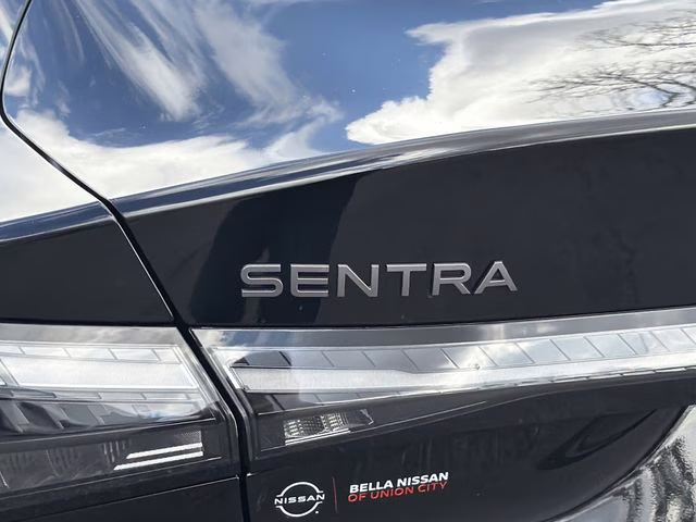 2026 Super Black Nissan Sentra SV FWD Sedan