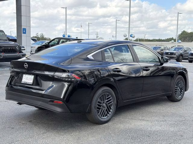 2026 Super Black Nissan Sentra SV FWD Sedan