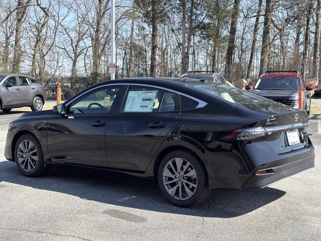 2026 Super Black Nissan Sentra SL FWD Sedan