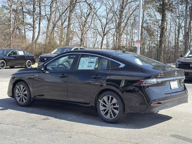 2026 Super Black Nissan Sentra SL FWD Sedan