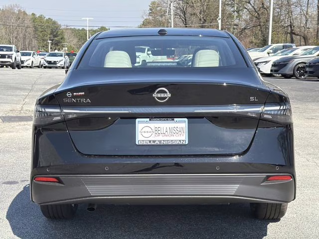 2026 Super Black Nissan Sentra SL FWD Sedan