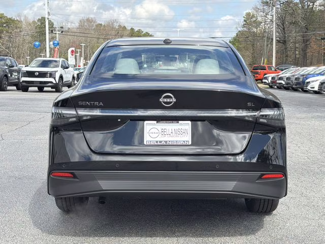 2026 Super Black Nissan Sentra SL FWD Sedan