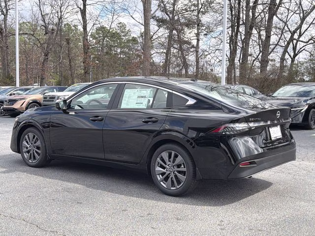 2026 Super Black Nissan Sentra SL FWD Sedan
