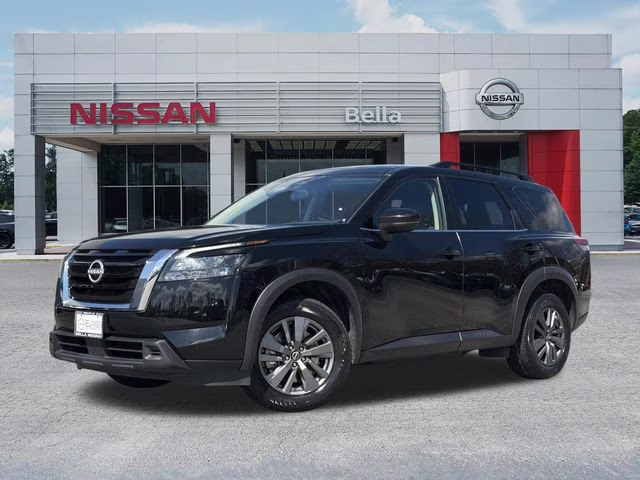 2025 Super Black Nissan Pathfinder SV 4X4 SUV