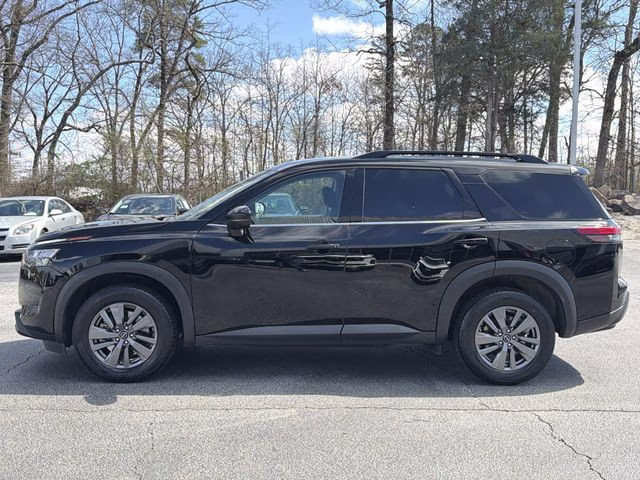 2025 Super Black Nissan Pathfinder SV 4X4 SUV