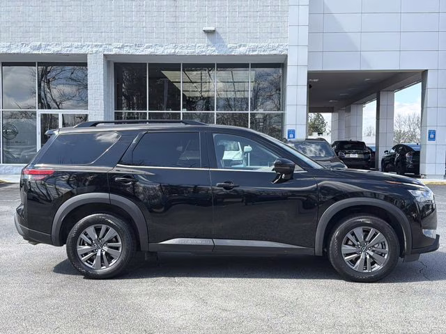 2025 Super Black Nissan Pathfinder SV 4X4 SUV
