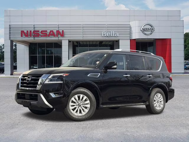 2024 Super Black Nissan Armada SV 4X4 SUV