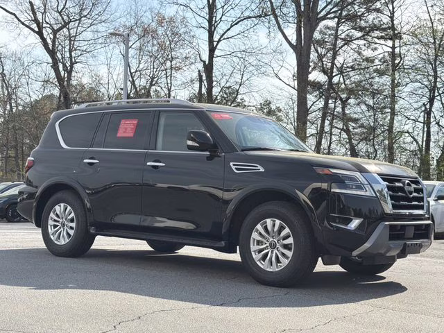 2024 Super Black Nissan Armada SV 4X4 SUV