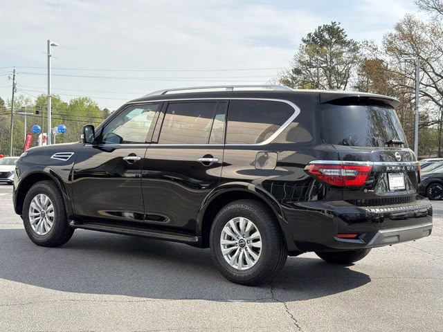 2024 Super Black Nissan Armada SV 4X4 SUV