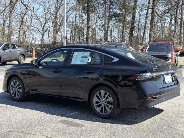 2026 Super Black Nissan Sentra SL FWD Sedan