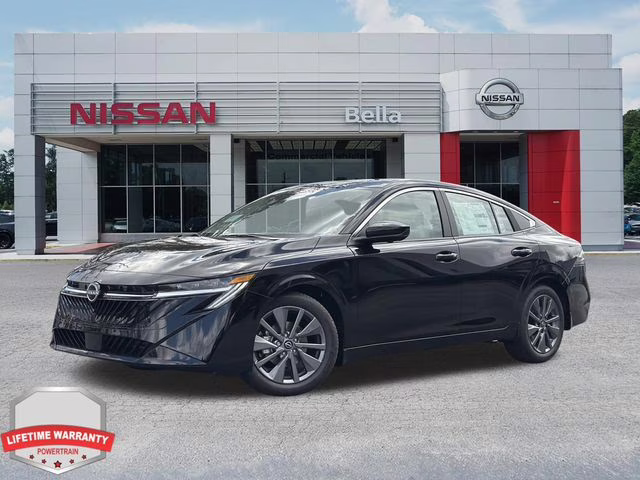 2026 Super Black Nissan Sentra SL FWD Sedan