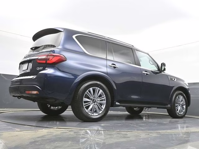 2024 Hermosa Blue INFINITI QX80 LUXE RWD SUV
