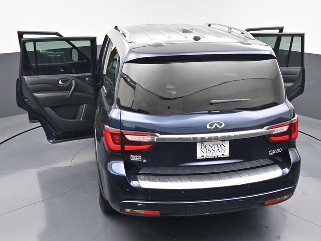 2024 Hermosa Blue INFINITI QX80 LUXE RWD SUV