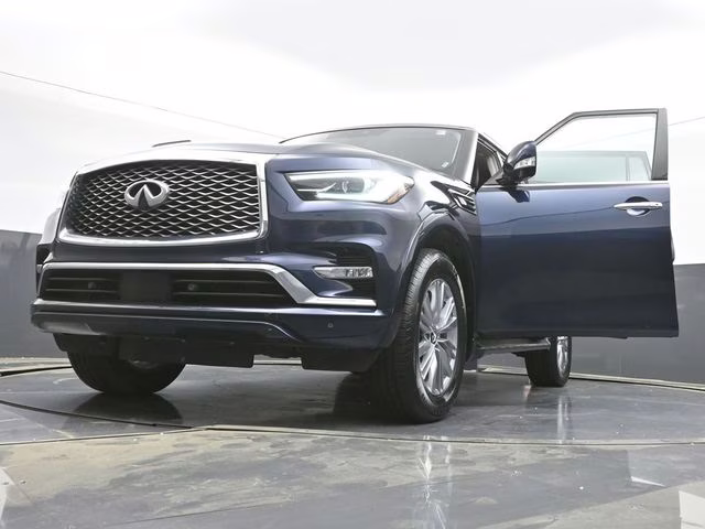 2024 Hermosa Blue INFINITI QX80 LUXE RWD SUV