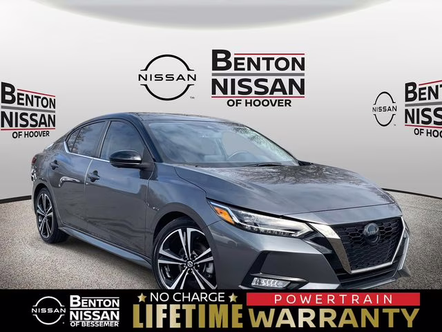 2023 Gun Metallic/Super Black Nissan Sentra SR FWD Sedan