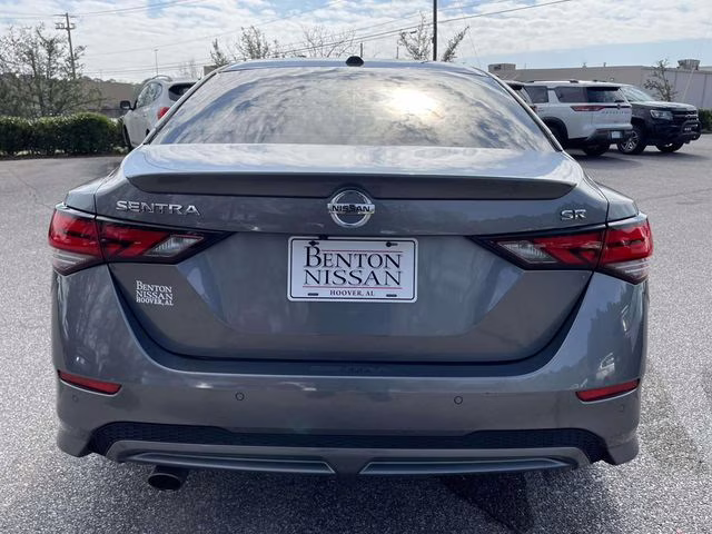 2023 Gun Metallic/Super Black Nissan Sentra SR FWD Sedan