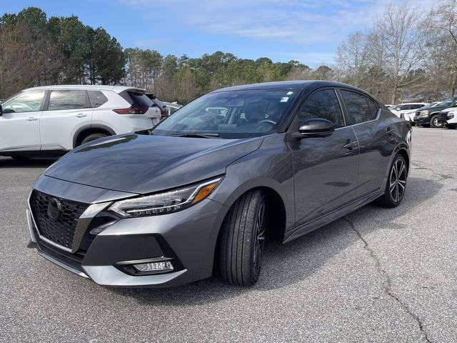 2023 Gun Metallic/Super Black Nissan Sentra SR FWD Sedan