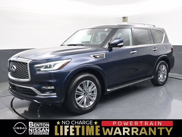 2024 Hermosa Blue INFINITI QX80 LUXE RWD SUV