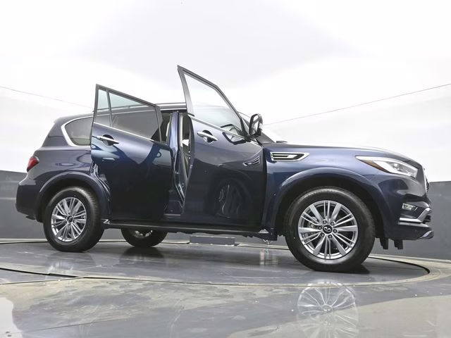 2024 Hermosa Blue INFINITI QX80 LUXE RWD SUV