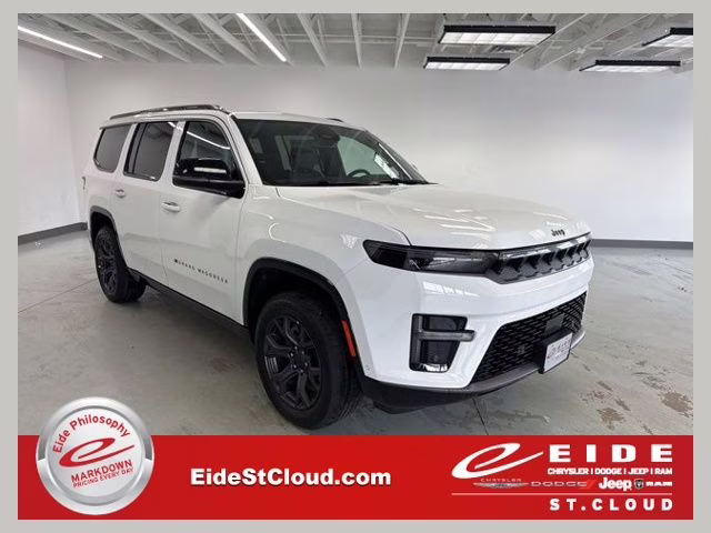 2026 Bright White Clearcoat Jeep Grand Wagoneer Limited 4X4 SUV