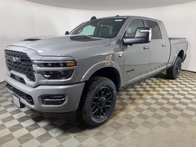 2026 Ceramic Gray Clearcoat Ram 3500 Limited Night Edition 4X4 Truck