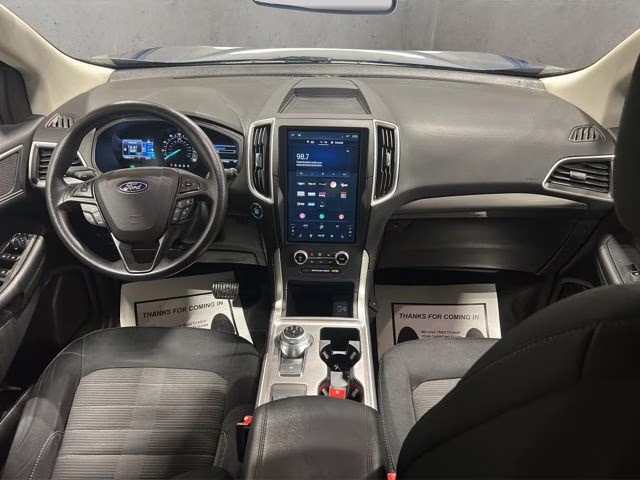 2023 Atlas Blue Metallic Ford Edge SEL AWD SUV